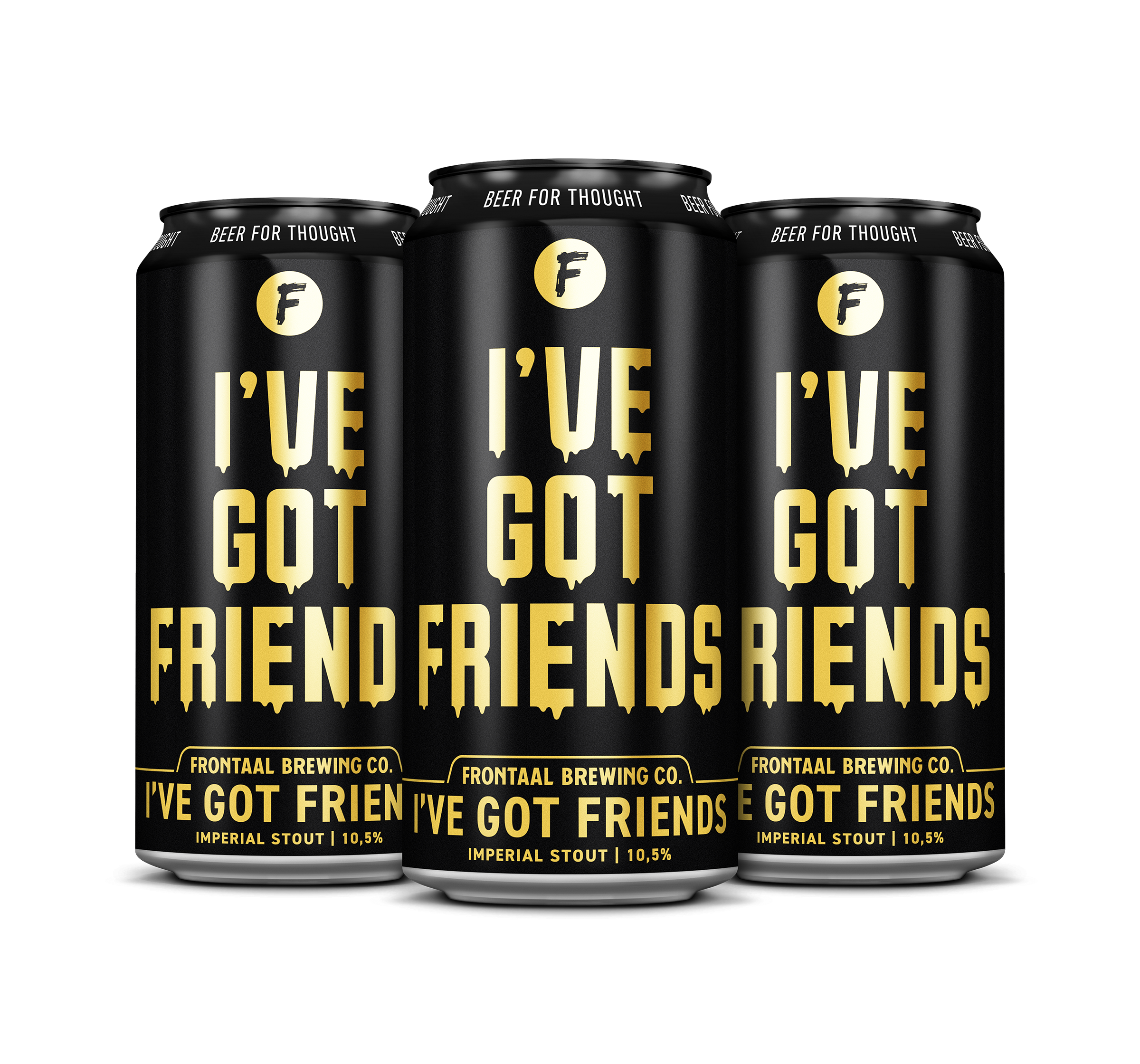 I&rsquo;ve Got Friends (Imperial Stout) | Koffie, Pure Chocolade | Limited Edition | Frontaal Brewing Company |